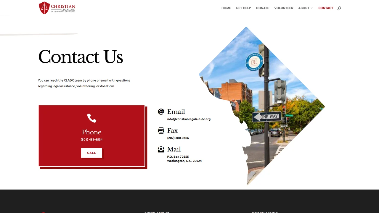 Christian Legal Aid of DC - Washington, DC office in Washington, D.C., District of Columbia