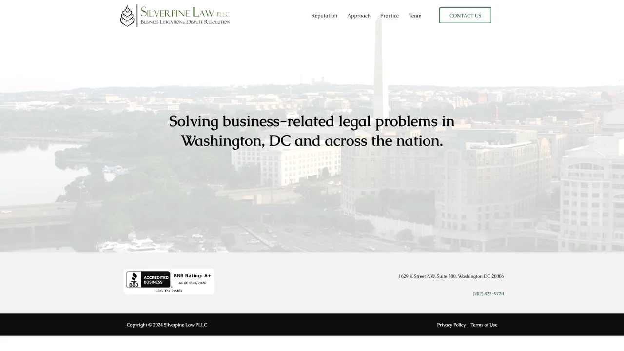 Silverpine Law PLLC - Washington, DC office in Washington, D.C., District of Columbia