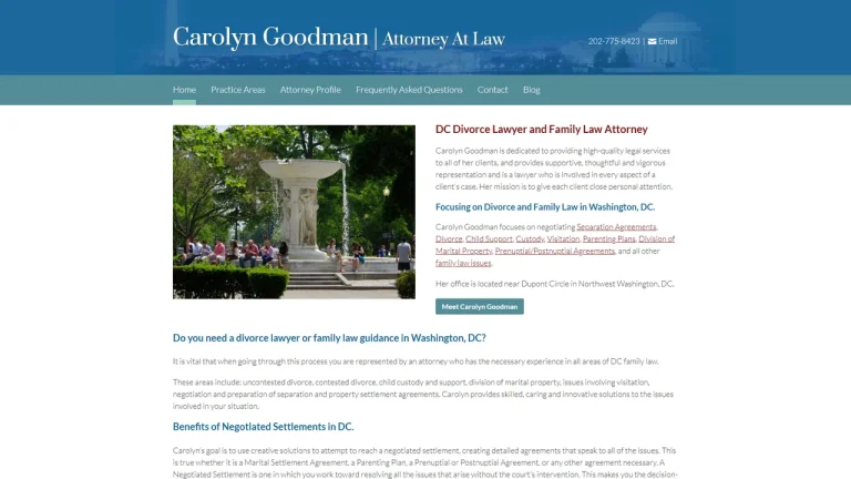 Carolyn Goodman, Attorney at Law - Washington, DC - Attorney in Washington, D.C.