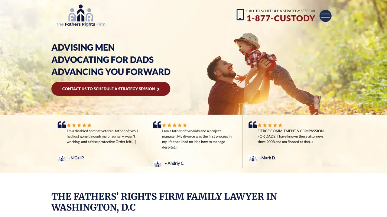 The Fathers' Rights Firm - Washington, DC office in Washington, D.C., District of Columbia