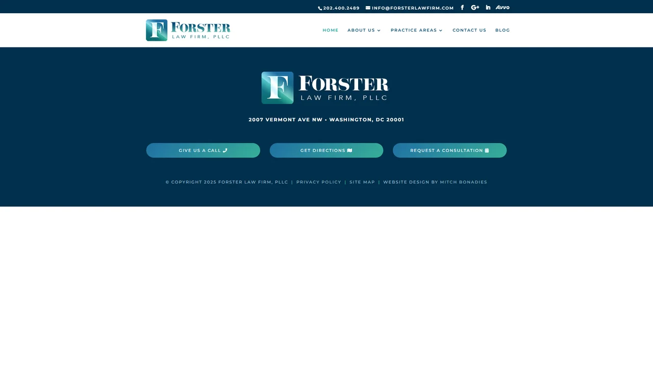 Forster Law Firm, PLLC - Washington, DC office in Washington, D.C., District of Columbia