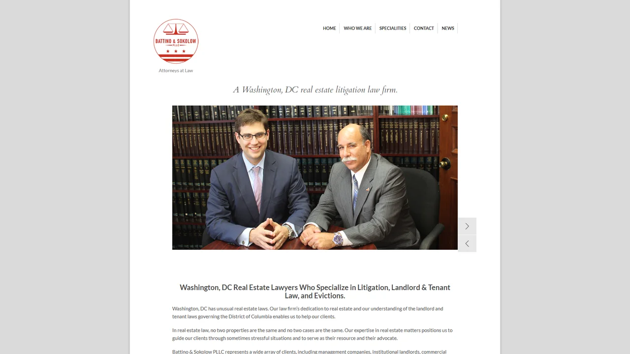 Battino & Sokolow PLLC - Washington, DC office in Washington, D.C., District of Columbia