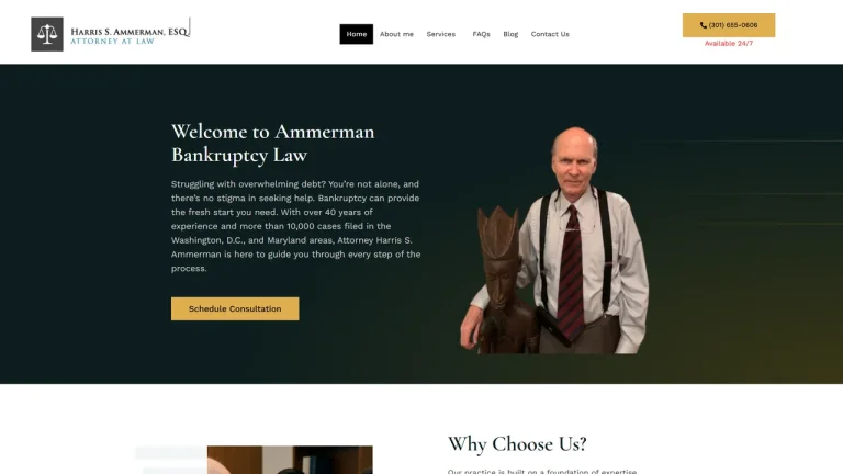 Law Offices of Harris S. Ammerman - Washington, DC - Attorney in Washington, D.C.