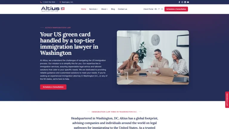 Altius Immigration Law PLLC - Washington, DC - Attorney in Washington, D.C.