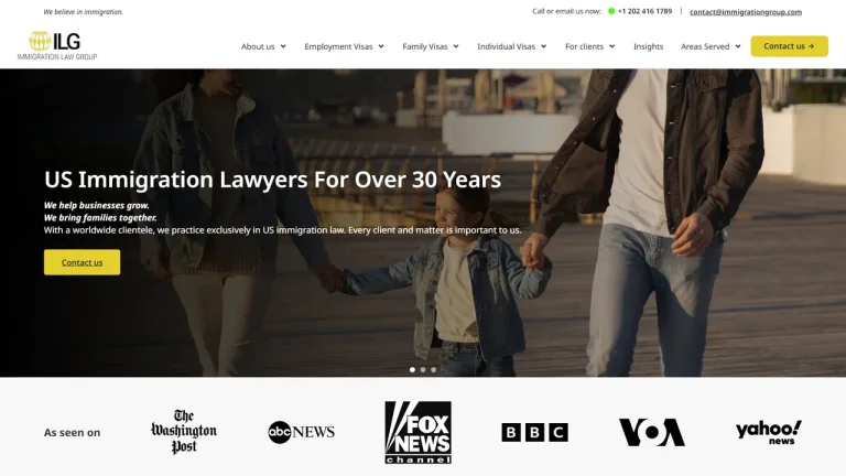 Immigration Law Group PC - Washington, DC - Attorney in Washington, D.C.