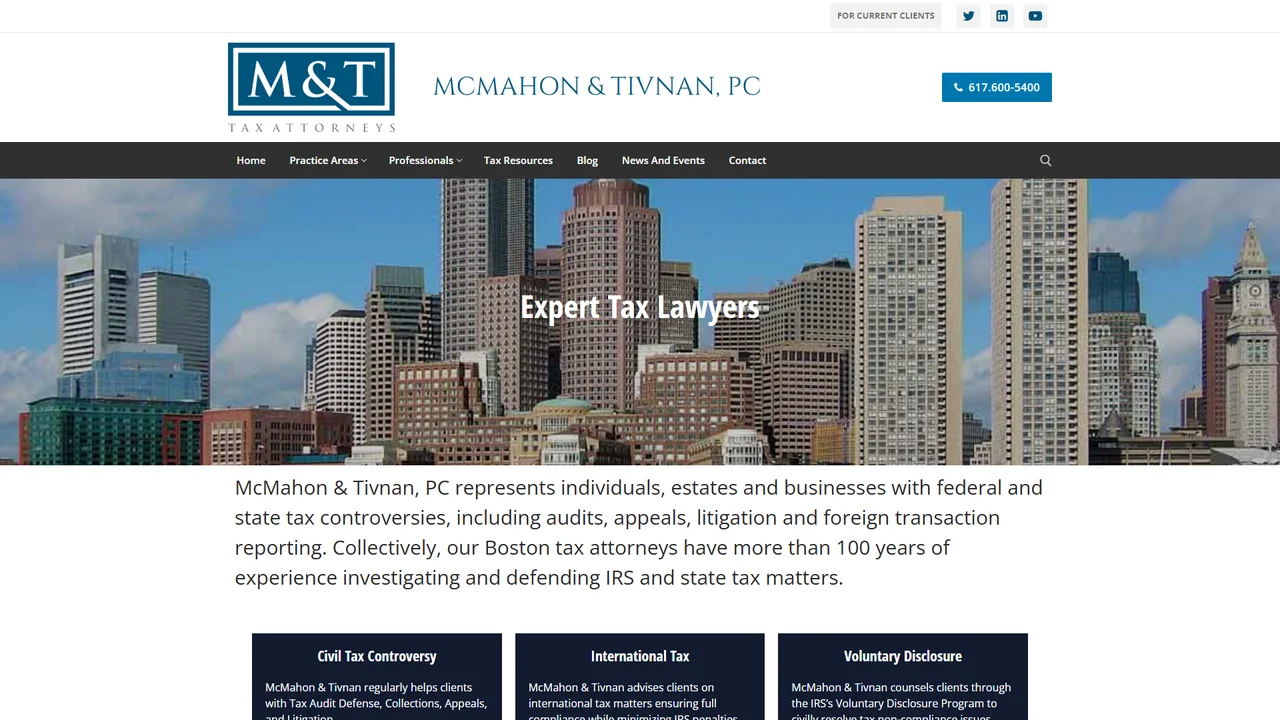 McMahon & Tivnan, PC - Boston, MA office in Boston, Massachusetts