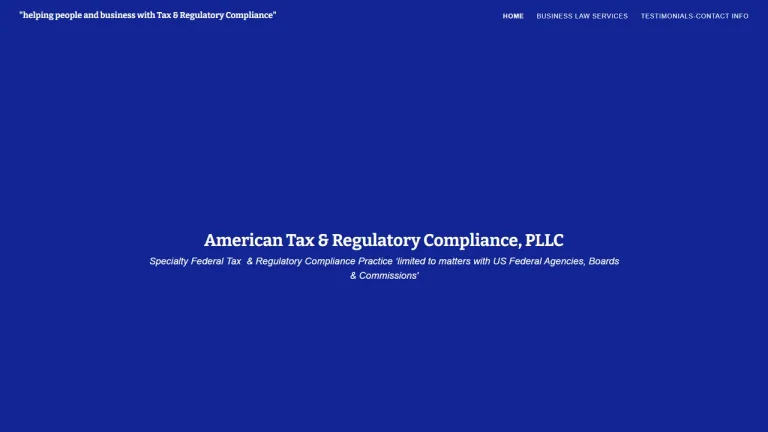 American Law and Tax Counsel PLLC - Washington, DC - Attorney in Washington, D.C.