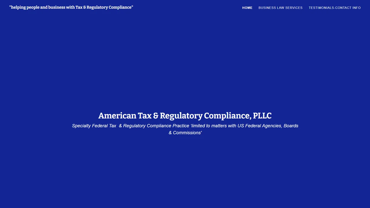 American Law and Tax Counsel PLLC - Washington, DC office in Washington, D.C., District of Columbia