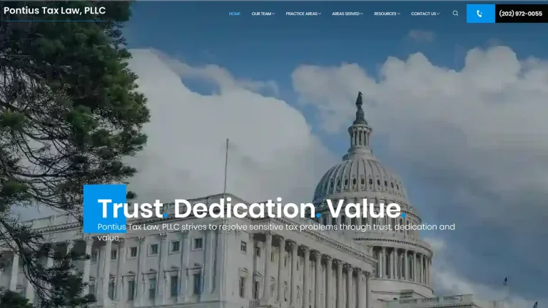 Pontius Tax Law, PLLC - Washington, DC - Attorney in Washington, D.C.