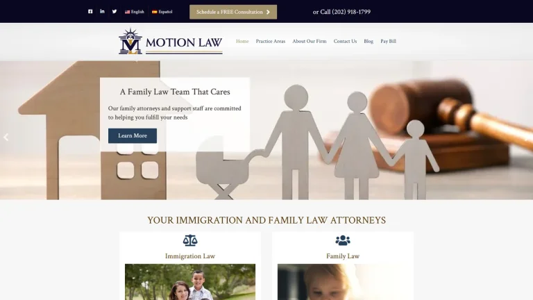 Motion Law - Washington, DC - Attorney in Washington, D.C.