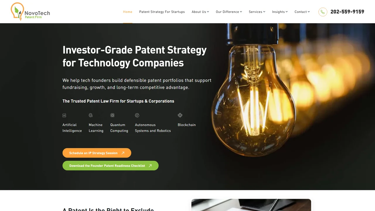 NovoTech Patent Firm - Washington, DC office in Washington, D.C., District of Columbia