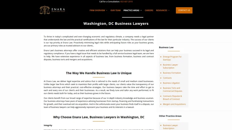 Enara Law - Washington, DC - Attorney in Washington, D.C.
