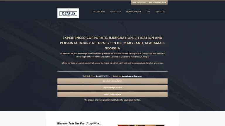 Remus Enterprises Law Group - Washington, DC - Attorney in Washington, D.C.