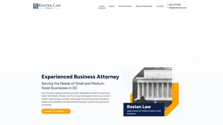 Rosten Law PLLC - Washington, DC - Attorney in Washington, D.C.