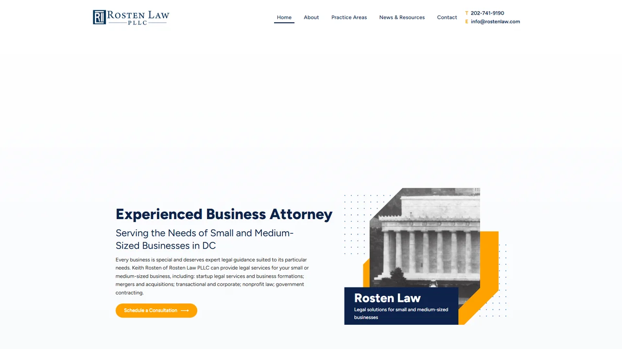 Rosten Law PLLC - Washington, DC office in Washington, D.C., District of Columbia