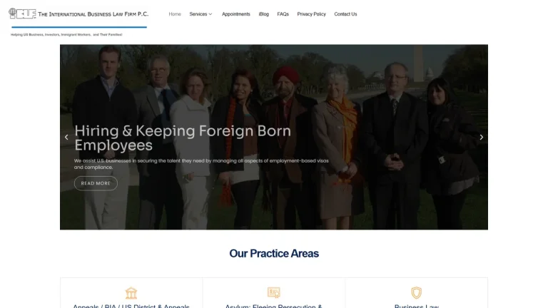 International Business Law Firm PC - Washington, DC - Attorney in Washington, D.C.