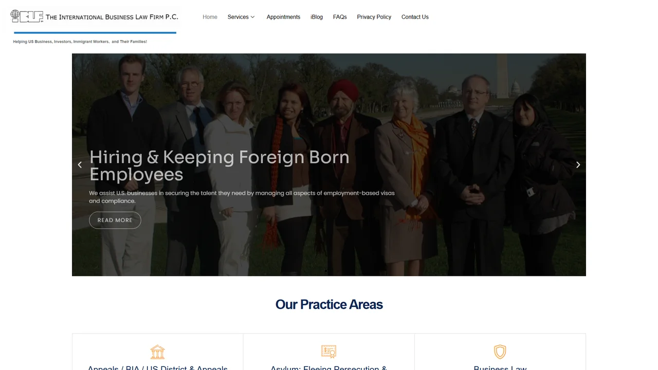 International Business Law Firm PC - Washington, DC office in Washington, D.C., District of Columbia