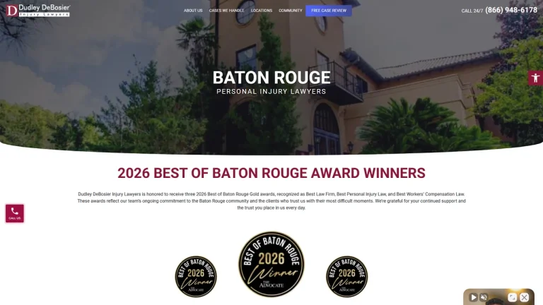 Dudley DeBosier Injury Lawyers - Baton Rouge, LA - Attorney in Baton Rouge
