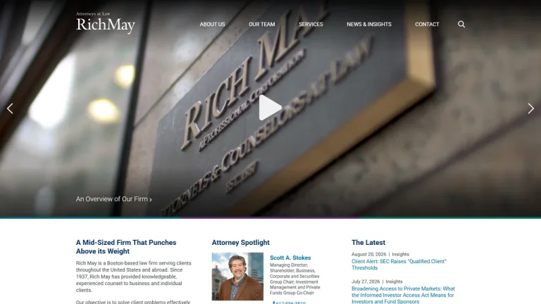 Rich May, P.C. - Boston, MA - Attorney in Boston