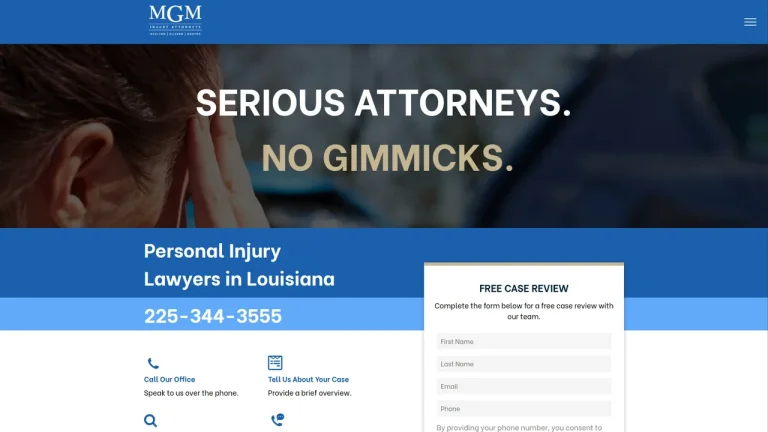 MGM Injury Attorneys - Baton Rouge, LA - Attorney in Baton Rouge