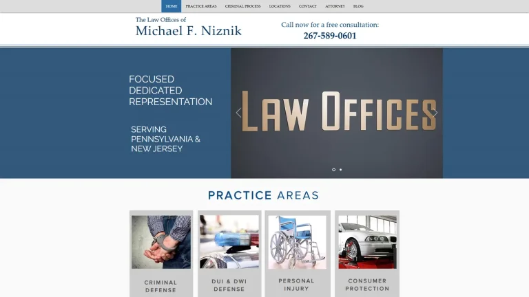 Law Office of Michael F. Niznik - Philadelphia, PA - Attorney in Philadelphia
