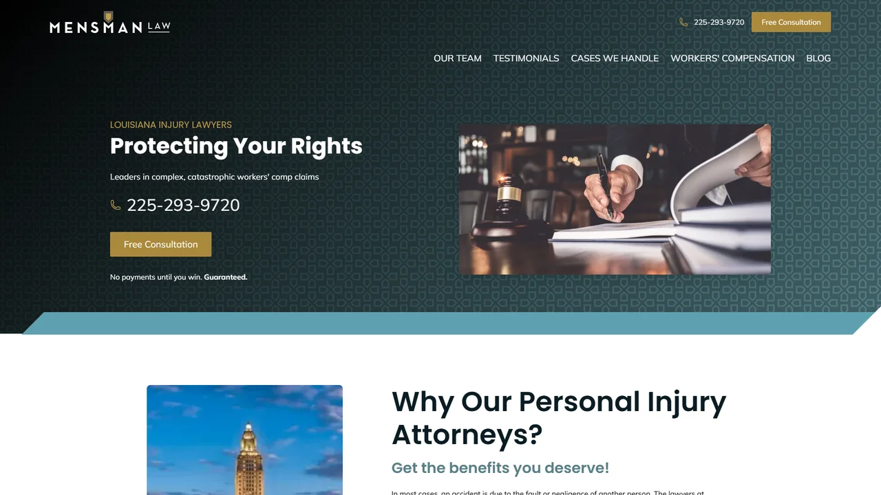Mensman Law - Baton Rouge, LA office in Baton Rouge, Louisiana