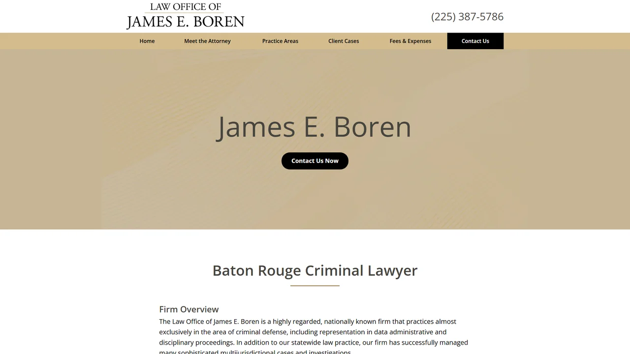 Law Office of James E. Boren - Baton Rouge, LA office in Baton Rouge, Louisiana