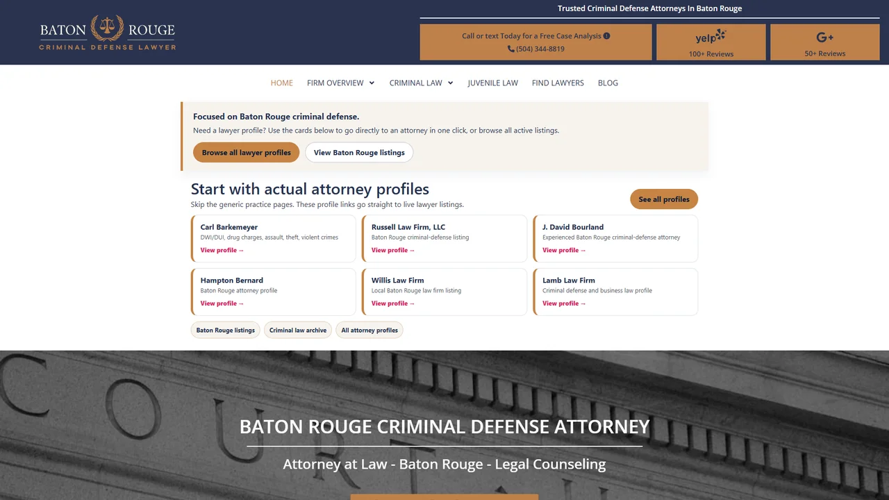 Joseph K. Scott III Attorney at Law - Baton Rouge, LA office in Baton Rouge, Louisiana