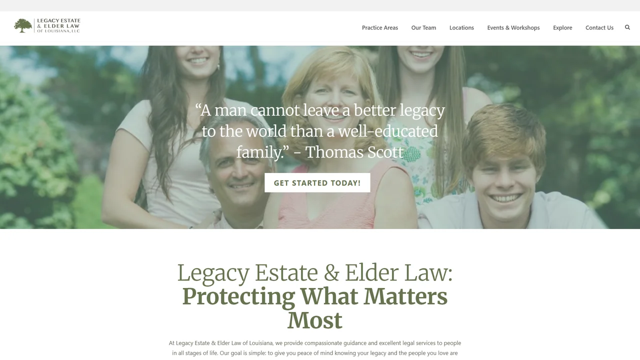 Legacy Estate & Elder Law of Louisiana, LLC - Baton Rouge, LA office in Baton Rouge, Louisiana