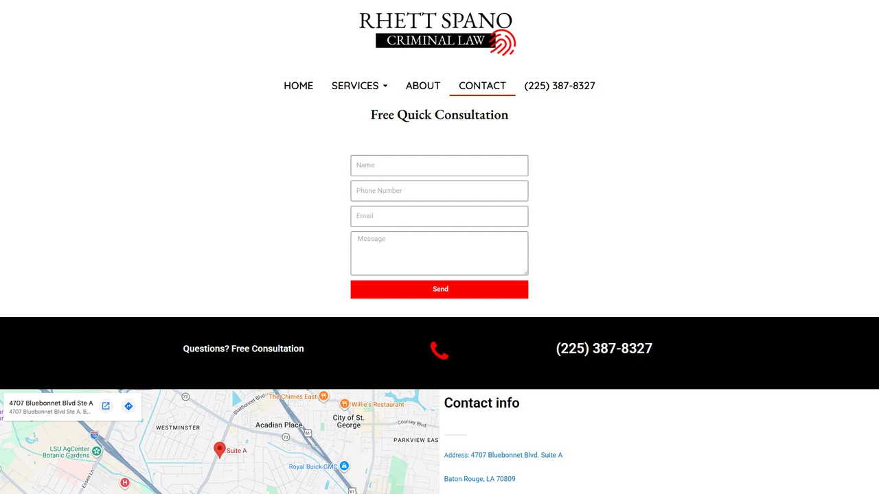 Rhett Spano - Criminal Law - Baton Rouge, LA office in Baton Rouge, Louisiana