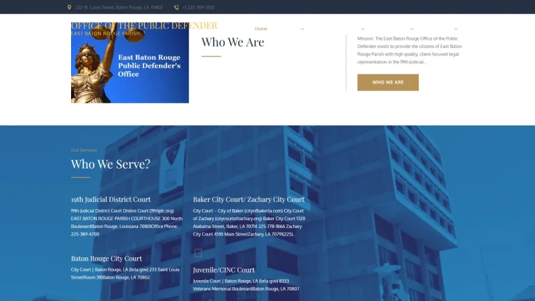 Baton Rouge Public Defender - Baton Rouge, LA - Attorney in Baton Rouge