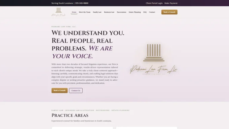 Pedrami Law Firm, LLC - Baton Rouge, LA - Attorney in Baton Rouge