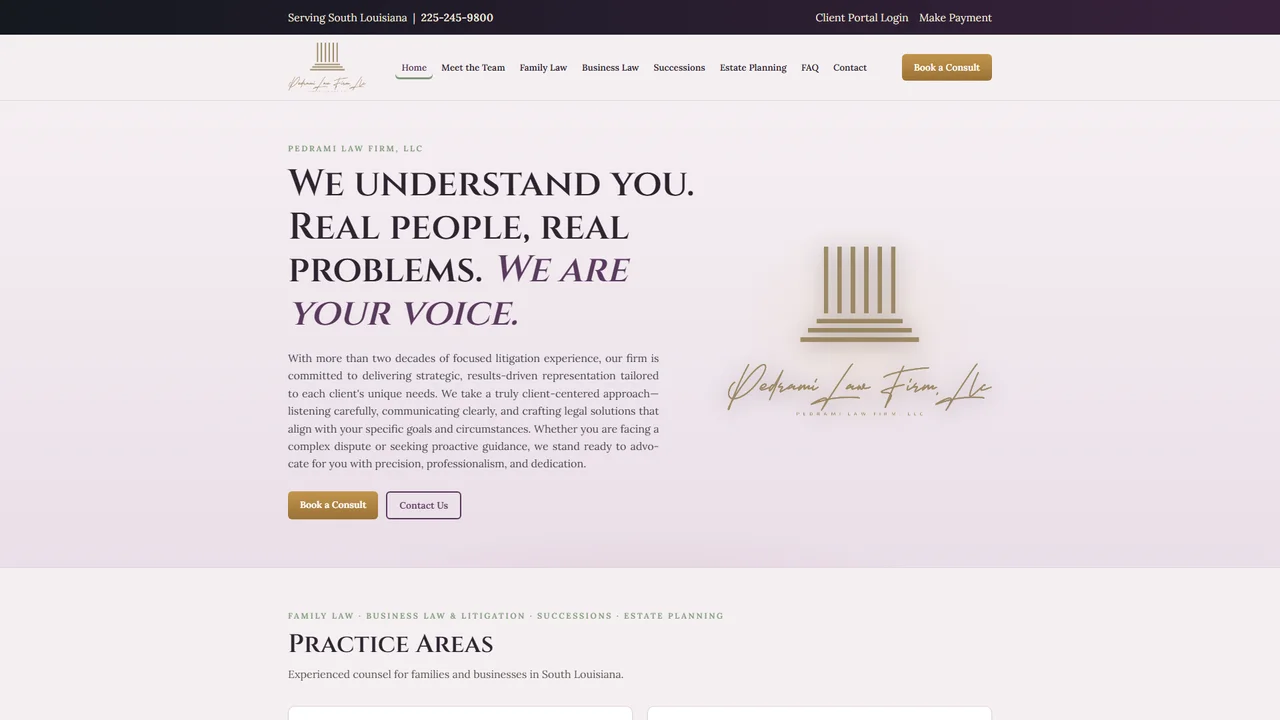 Pedrami Law Firm, LLC - Baton Rouge, LA office in Baton Rouge, Louisiana
