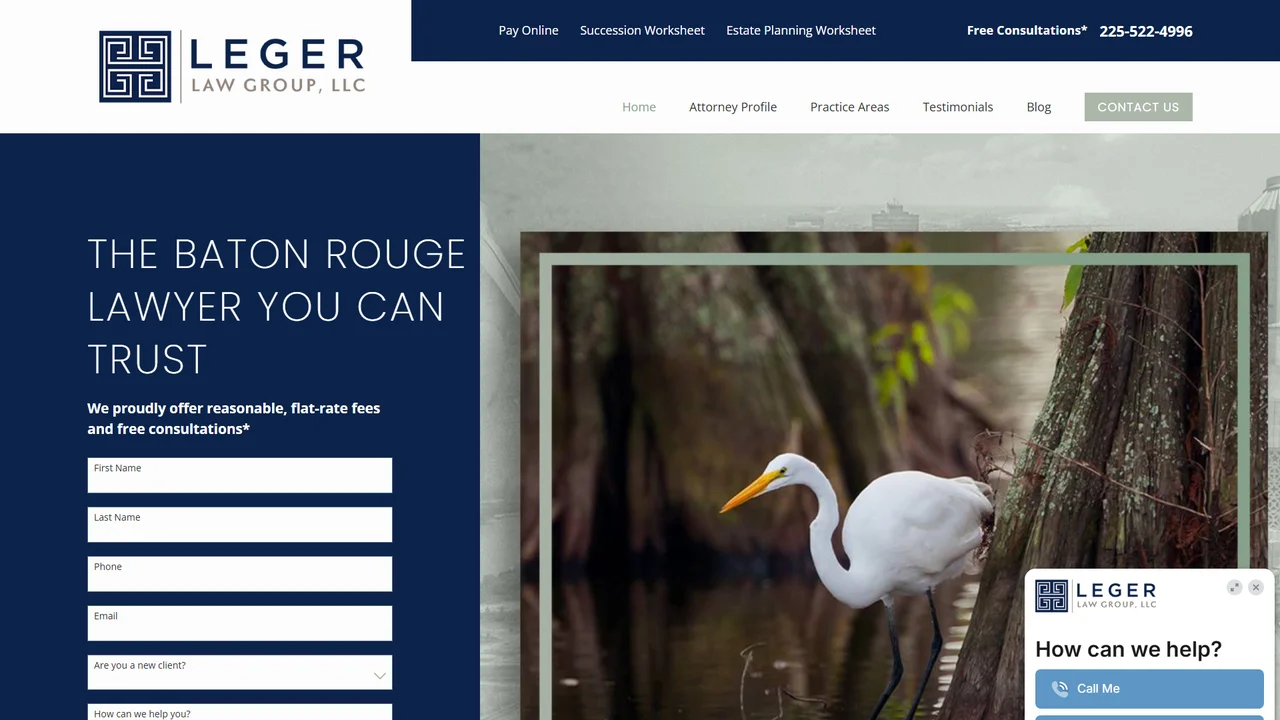 Leger Law Group, LLC - Baton Rouge, LA office in Baton Rouge, Louisiana