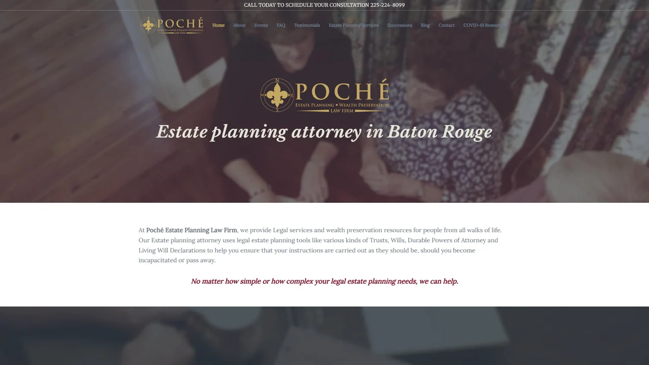 Poché Estate Planning Law Firm - Baton Rouge, LA office in Baton Rouge, Louisiana