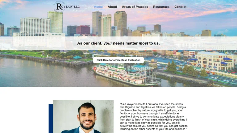 Roy Law, LLC - Baton Rouge, LA - Attorney in Baton Rouge