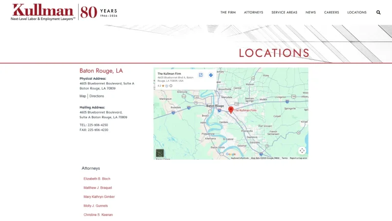 The Kullman Firm - Baton Rouge, LA - Attorney in Baton Rouge