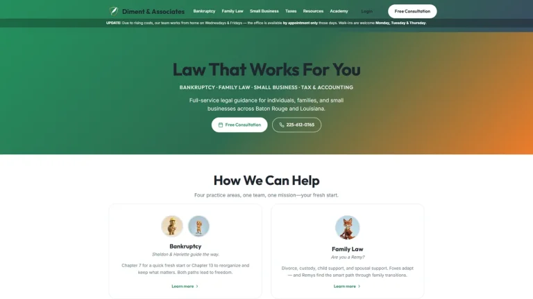 Diment and Associates - Baton Rouge, LA - Attorney in Baton Rouge
