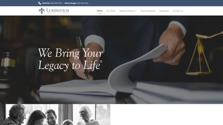 Lukinovich, APLC - Baton Rouge, LA - Attorney in Baton Rouge