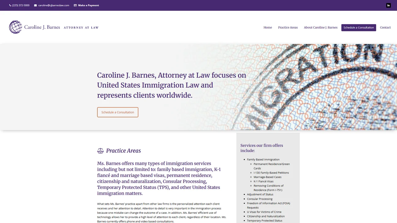 Caroline J. Barnes, Attorney at Law LLC - Baton Rouge, LA office in Baton Rouge, Louisiana