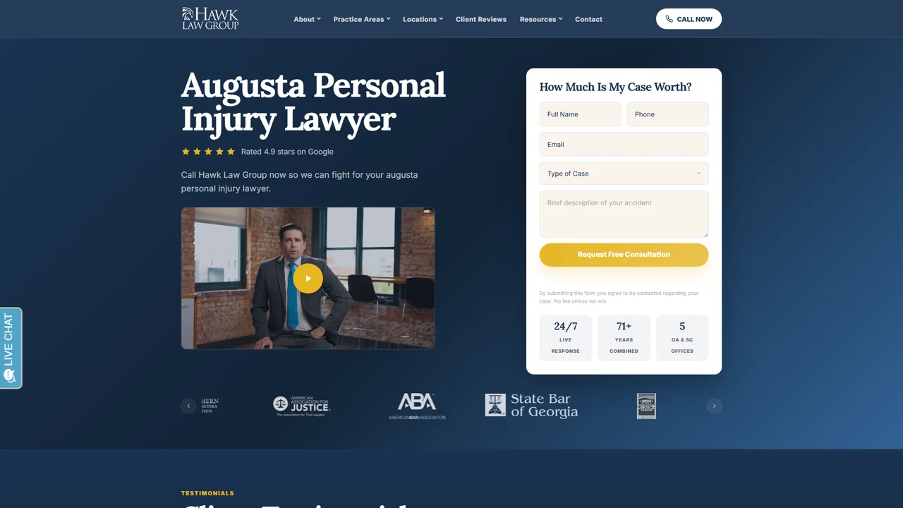 Hawk Law Group - Augusta, GA office in Augusta, GA, Georgia