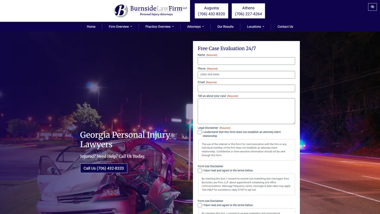 Burnside Law Firm LLP - Augusta, GA office in Augusta, GA, Georgia