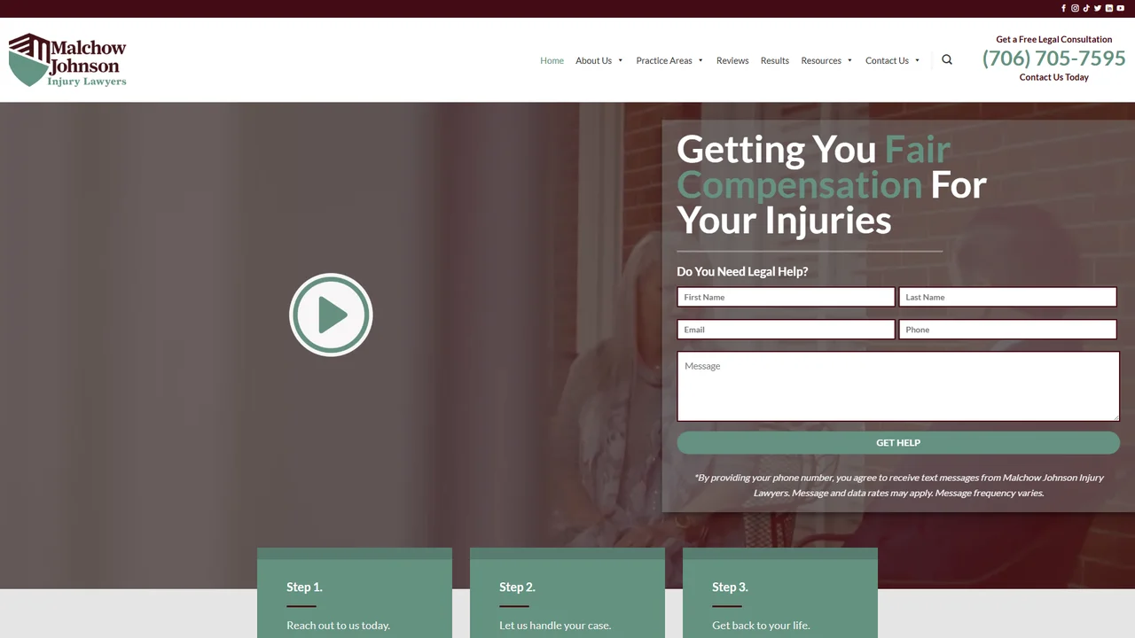 Malchow Johnson Injury Lawyers - Augusta, GA office in Augusta, GA, Georgia