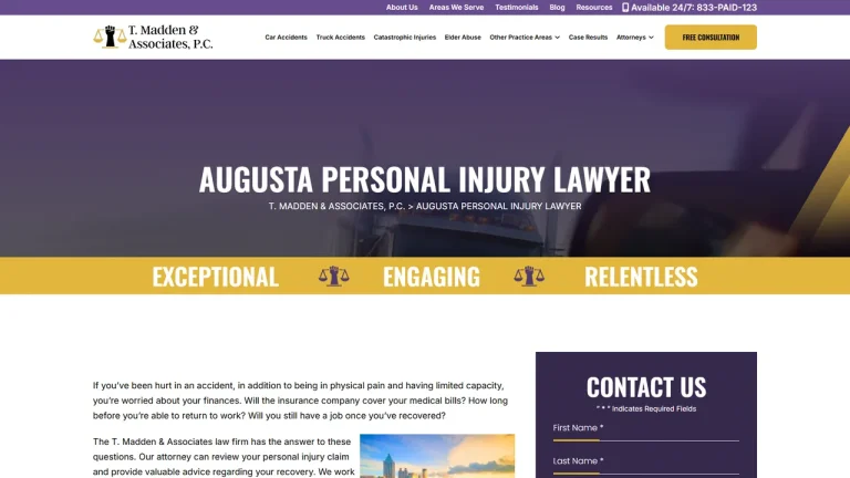 T. Madden and Associates, P.C. - Augusta, GA - Attorney in Augusta, GA