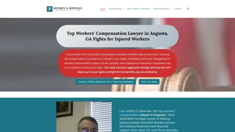 Jeffrey S. Bowman Attorney At Law - Augusta, GA - Attorney in Augusta, GA
