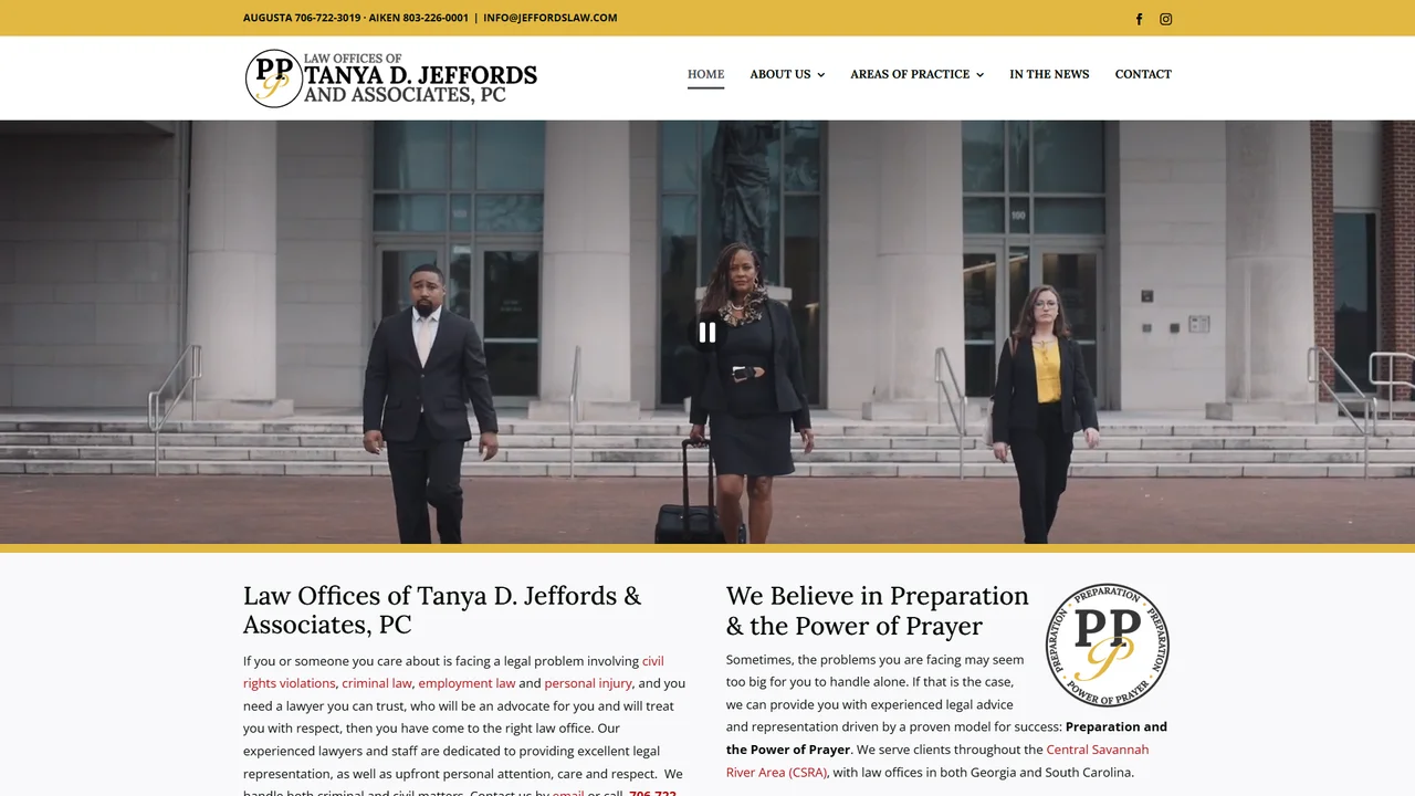 Law Offices of Tanya D. Jeffords and Associates, PC - Augusta, GA office in Augusta, GA, Georgia