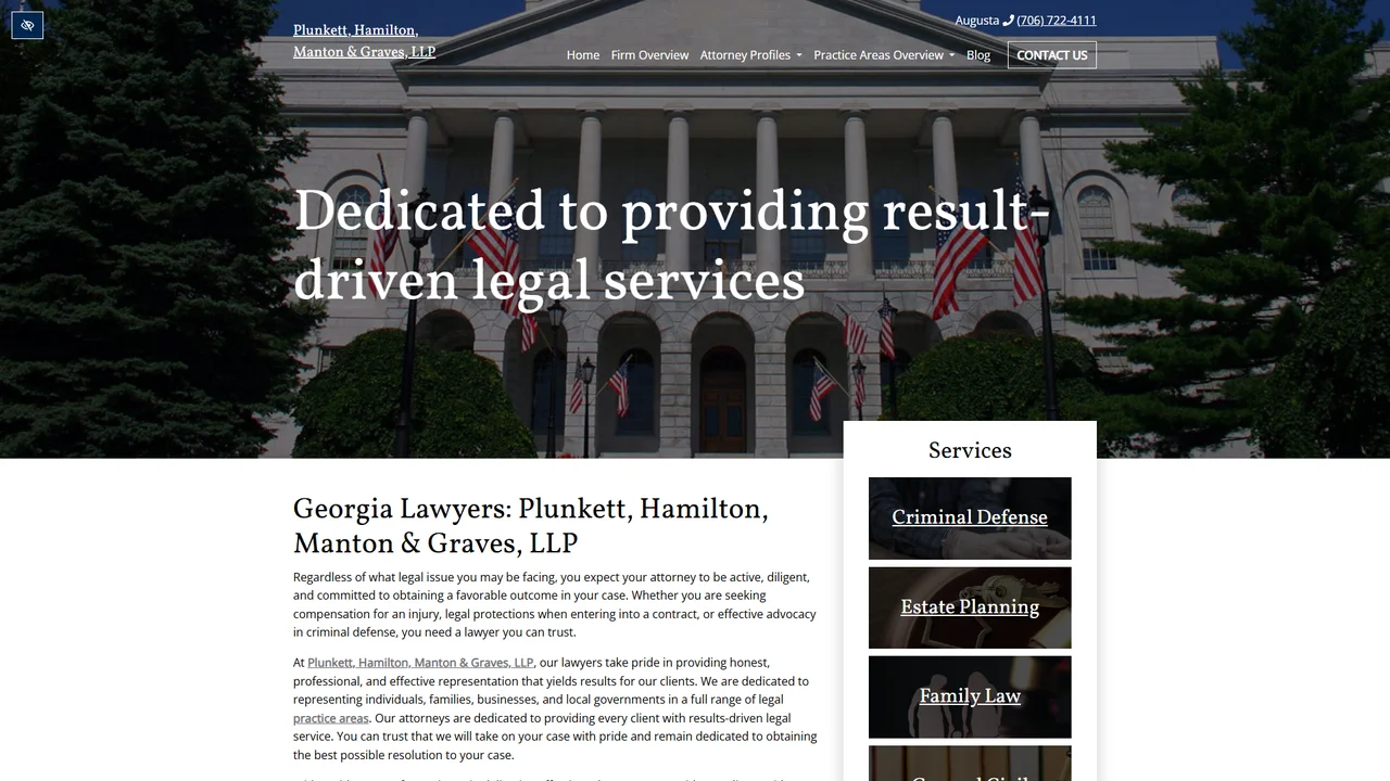 Plunkett, Hamilton, Manton & Graves LLP - Augusta, GA office in Augusta, GA, Georgia