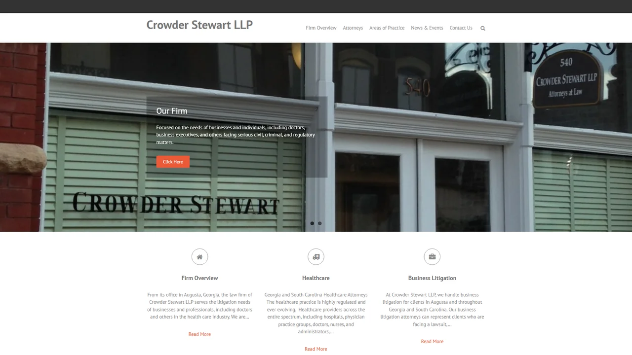 Crowder Stewart LLP - Augusta, GA office in Augusta, GA, Georgia