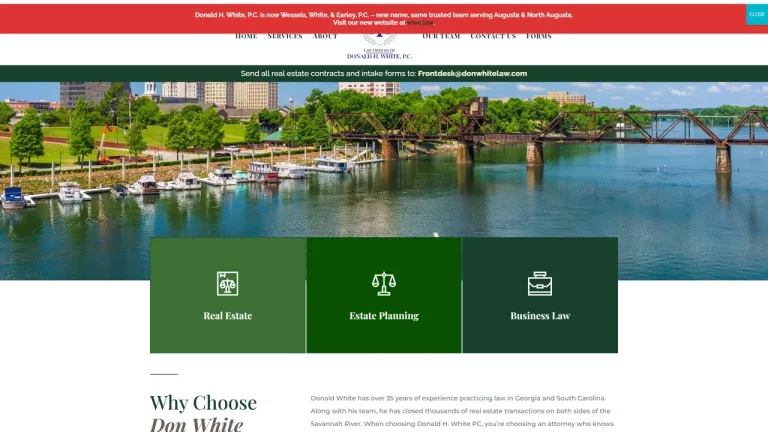 Donald H White PC - Augusta, GA - Attorney in Augusta, GA