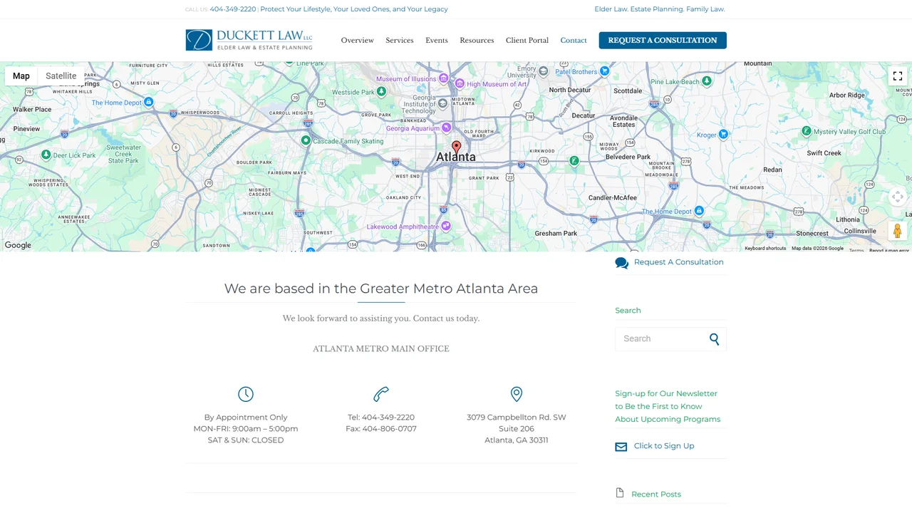 Duckett Law - Augusta, GA office in Augusta, GA, Georgia
